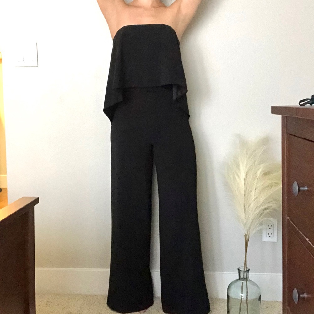 Strapless jumpsuit